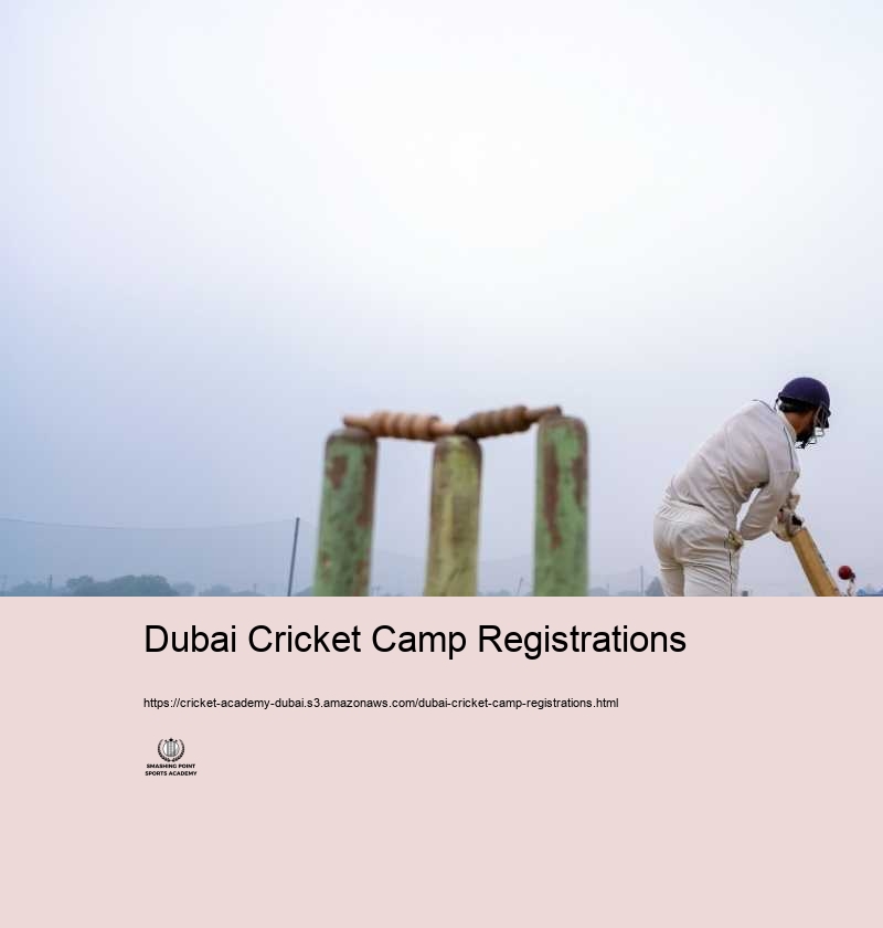 Dubai Cricket Camp Registrations