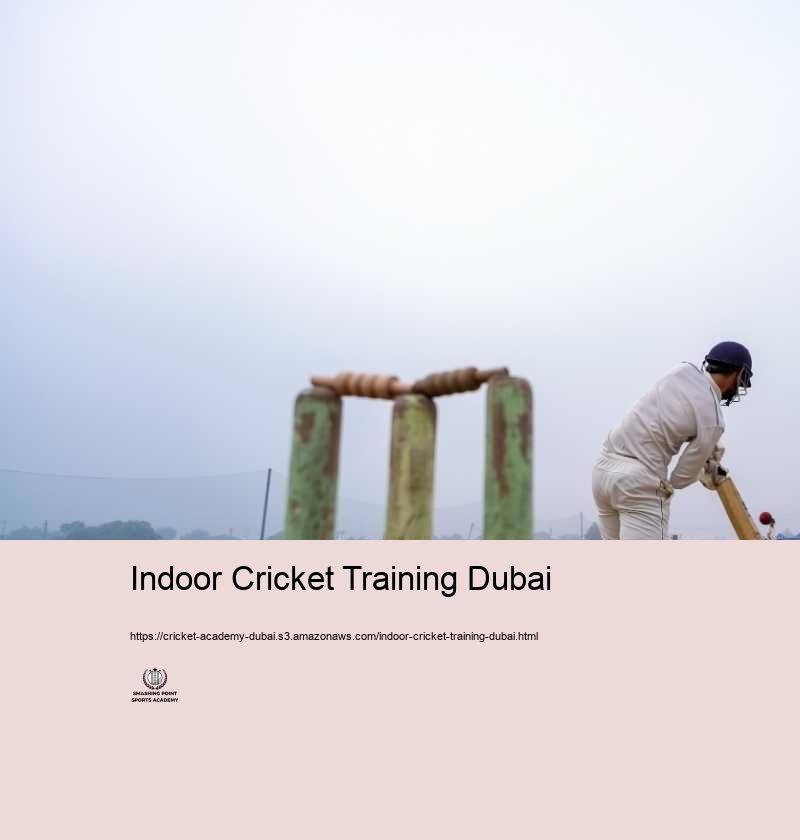 Indoor Cricket Training Dubai
