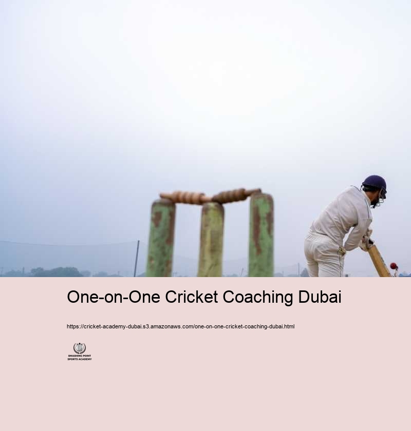 One-on-One Cricket Coaching Dubai
